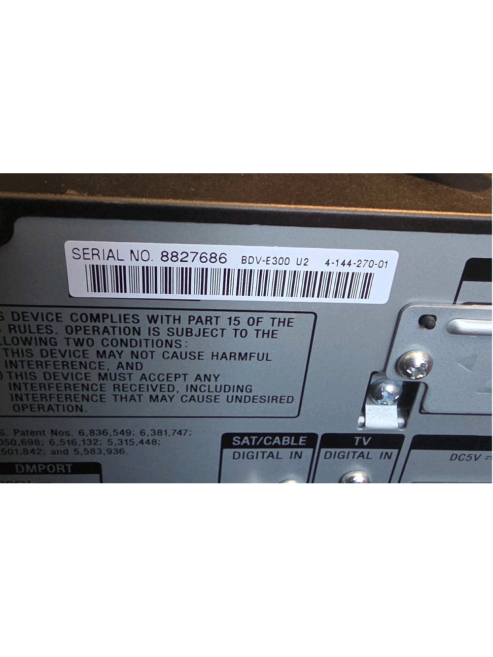 Sony BDV-E300 Blu-ray/DVD Home Theater System Dolby TrueHD DTS-HD HDMI - Picture 6 of 10